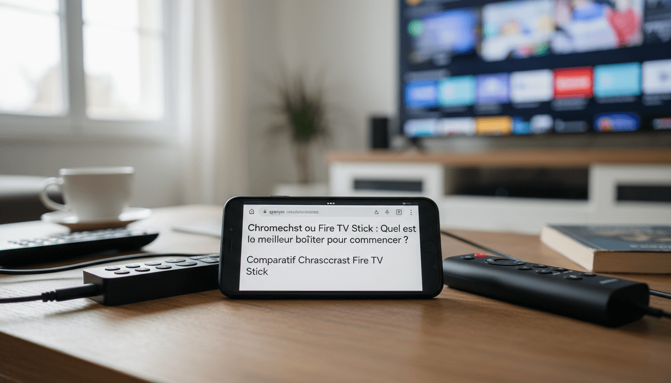 Chromecast ou Fire TV Stick : Quel est le meilleur boîtier pour commencer ?