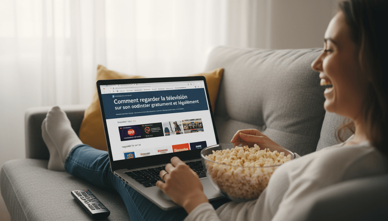 Comment regarder la télévision sur son ordinateur gratuitement et légalement