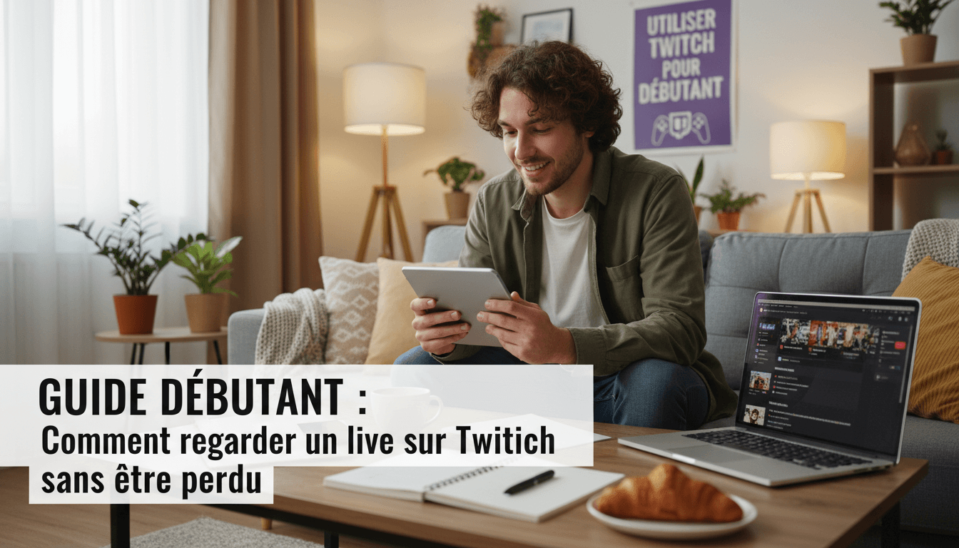 Guide complet pour utiliser Twitch pour débutant : Regarder et interagir sans stress