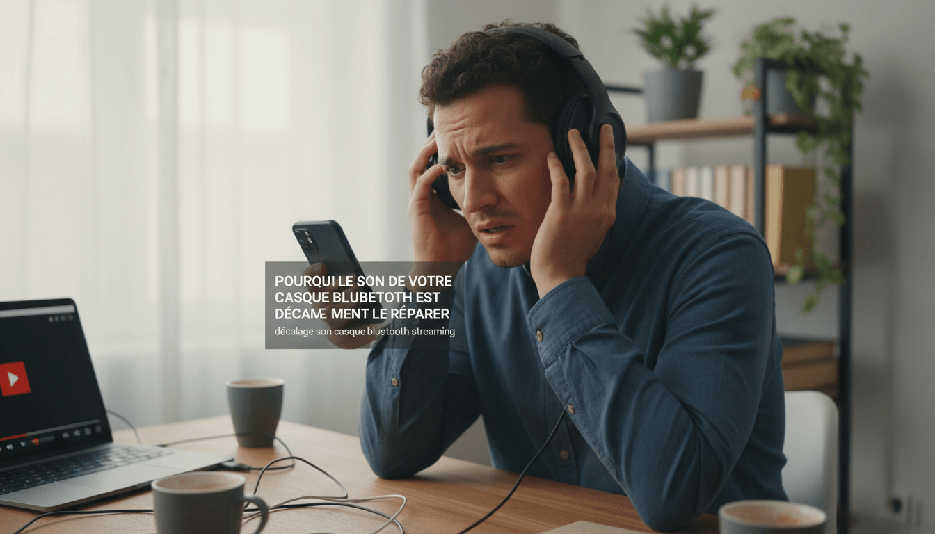 Pourquoi le son de votre casque Bluetooth est décalé et comment le réparer