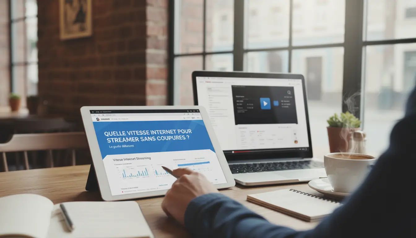 Quelle vitesse internet pour streamer sans coupures ? Le guide complet pour débutants